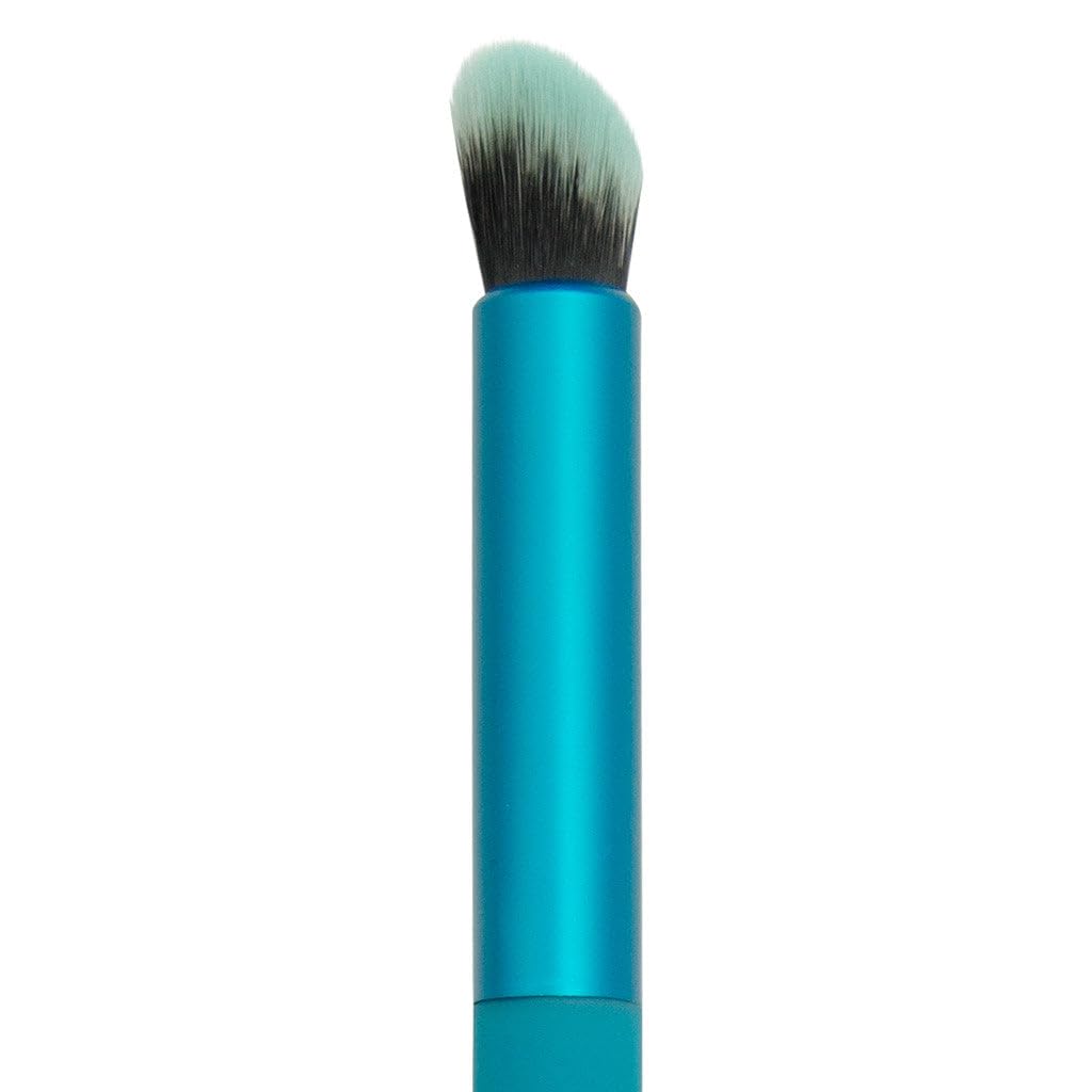 MODA Angle Eye Blender Makeup Brush - Angled Eyeshadow Brush for Blending & Defining the Crease - Soft Vegan Filaments for Seamless Eye Looks