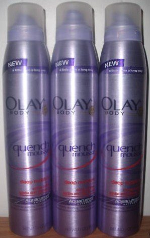 Olay Quench Deep Moisture Mousse, 7.1 Ounce (Pack of 3)
