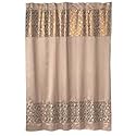 MOSAIC STONE BRONZE 6X6 SHOWER CURTAIN