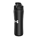 Under Armour 18oz Stainless Steel Water Bottle, Vacuum Insulated, Self Draining Protective Cap, Leak Proof, For Kids & Adults, All Sports, Gym