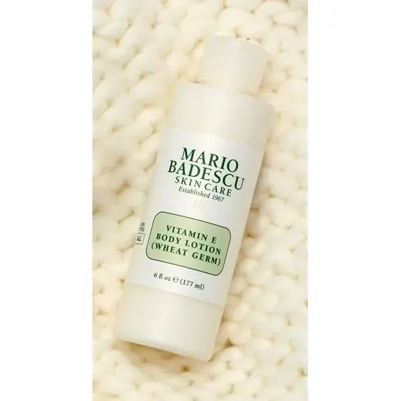 Mario Badescu Vitamin E Body Lotion, 6 Fl Oz (Pack of 1)