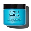 Eight Saints Skin Care Up the Anti Night Cream Face Moisturizer to Reduce Fine Lines and Wrinkles, Natural and Organic Anti Aging Cream For Face