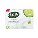 Dalan Multi Care Moisturizing Soap 2 in 1 (Fresh Cucumber & Caring Milk, 3 Pack)