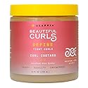 Alaffia Hair Care, Beautiful Curls Curl Custard for Tight Curls, Nourishing Shea Butter to Hydrate & Define, 8 Oz