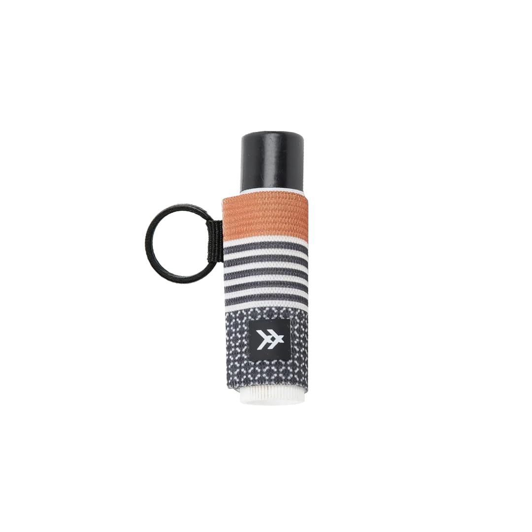 Thread Wallets Elastic Chapstick and Lip Gloss Holder Keychain (Sanders)