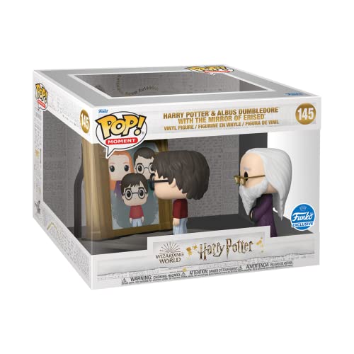 Funko: POP! Moment Harry Potter and Albus Dumbledore with The Mirror Erised, Grow Your Wizarding World Collection Today, Vinyl Collectible, Amazon…
