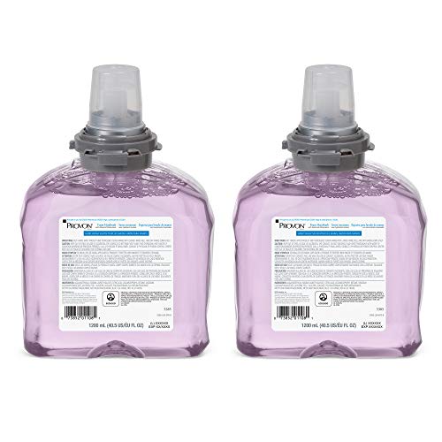 GOJO PROVON Foaming Handwash with Advanced Moisturizers, Cranberry Fragrance, 1200 mL Foam Hand Soap Refill for PROVON TFX Touch-Free Dispenser (Pack