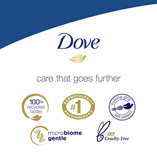 Dove Body Wash 100% Gentle Cleanser, Sulfate Free Gentle Exfoliating With Sea Minerals Bodywash for Softer, Smoother Skin After Just One Shower 22 oz