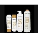 Luxliss Keratin Smoothing Treatment and Keratin Daily Care Shampoo & Conditioner Set Professional Results Straightens and Smooths Repair Hair