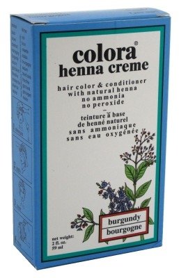 Colora Henna Creme Hair Color Burgundy 2oz (2 Pack)