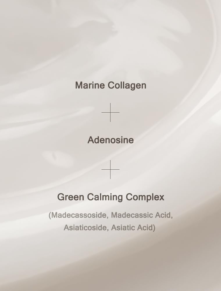 MIZON Marine Collagen Power Lifting Cream Firming Collagen Face Moisturizer with Peptides & Hyaluronic Acid Korean Face Cream for Wrinkles
