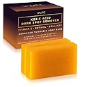 VALITIC Kojic Acid Dark Spot Remover Soap Bars with Vitamin C, Retinol, Collagen, Turmeric - Original Japanese Complex Infused with Hyaluronic Acid