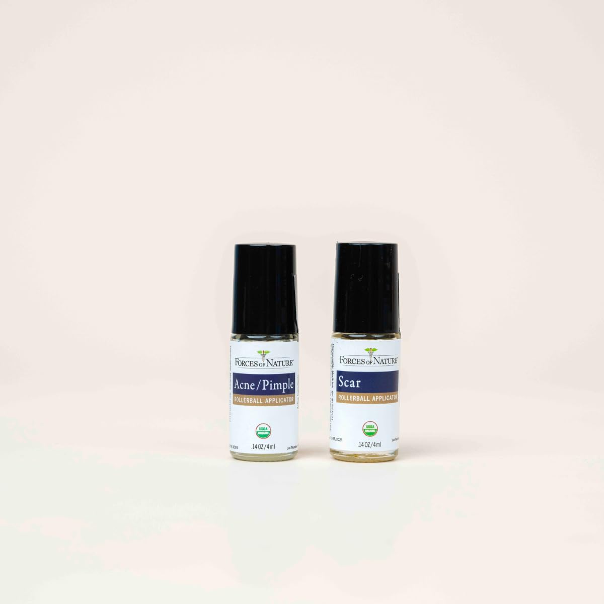 Forces of Nature Organic Acne Treatment 0.14 oz – Natural, Non-GMO, Cruelty-Free Skin Care for Pimple Control, Clear & Balanced Skin Tone