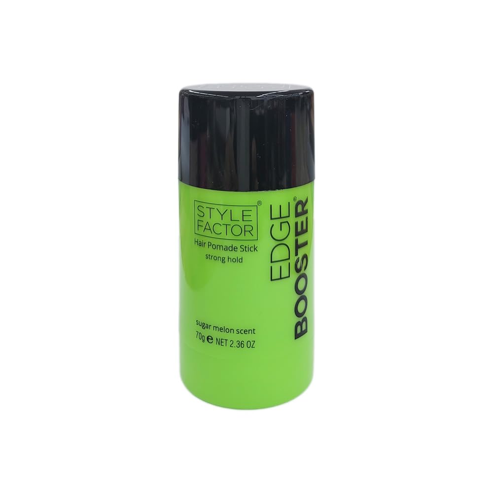 Style Factor Edge Booster Hair Pomade Stick Strong Hold 2.36 oz (SUGAR MELON)