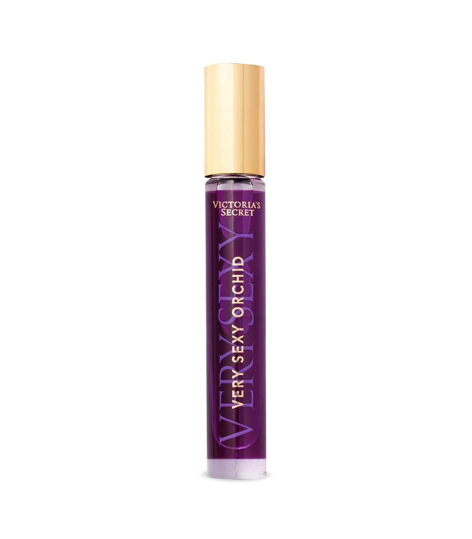 Victoria's Secret Very Sexy Orchid Eau de Parfum Rollerball, Notes of Blackcurrant, Orris Woods & Sheer Patchouli, Travel Size Mini Perfumes for Women