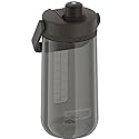 Guardian Collection by THERMOS Hydration Bottle with Spout 40 Ounce, Espresso Black
