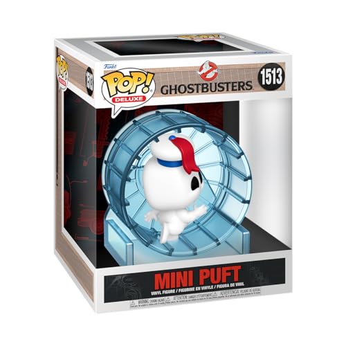 Funko POP! Deluxe : Ghostbusters: Frozen Empire - Mini Puft in Wheel - Collectable Vinyl Figure - Gift Idea - Official Merchandise - for Kids…