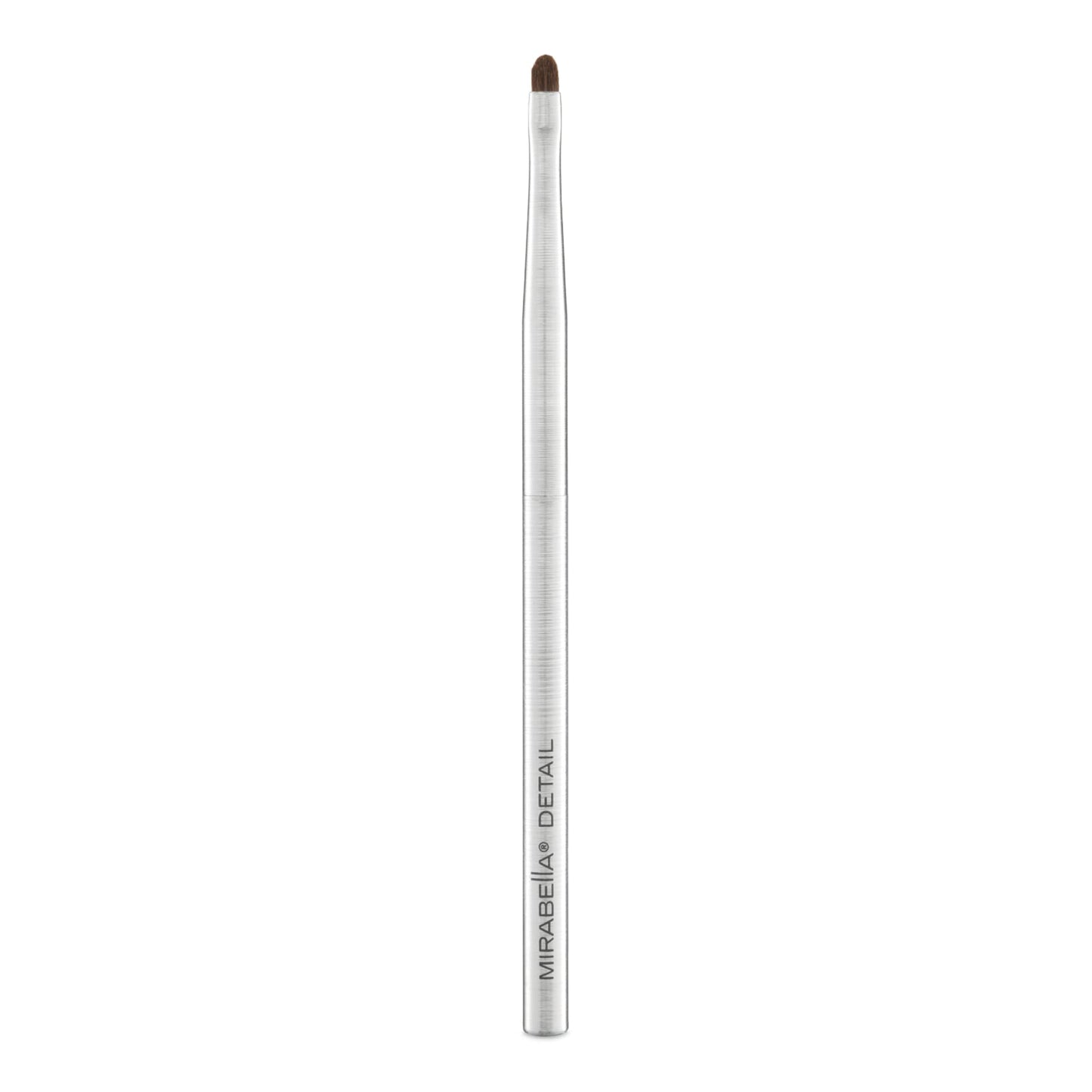 Mirabella Detail Professional Makeup Brush - Precision Eyeshadow Brush for Blending & Smudging - Small Vegan Brush w/Tapered Bristles & Weighted