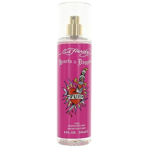 Christian Audigier Ed Hardy Hearts & Daggers for Women 8.0 oz Fine Fragrance Mist
