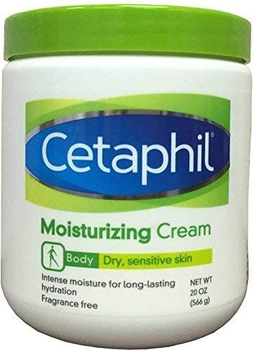 Cetaphil Moisturizing Cream for Dry, Sensitive Skin, Fragrance Free, 20 oz