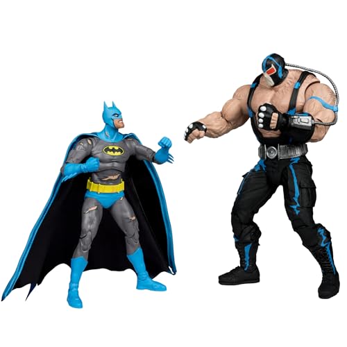 McFarlane Toys - DC Multiverse Batman vs Bane 7" Action Figure and Mega Figure 2pk