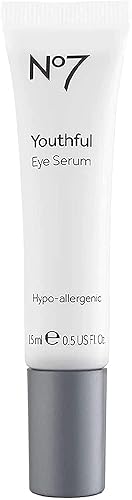 No7 Youthful Replenishing Facial Oil - Nongreasy Hydrating Face Oil for Dry Skin - Anti-Aging Face Oil + Lightweight Wrinkle Repair for Sensitive