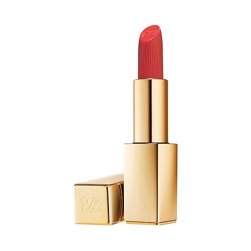 Estée Lauder Pure Color Long-Lasting Matte Lipstick for Women with Matte Finish | Plumping & Nourishing, 0.12 Ounce, 666 Captivated
