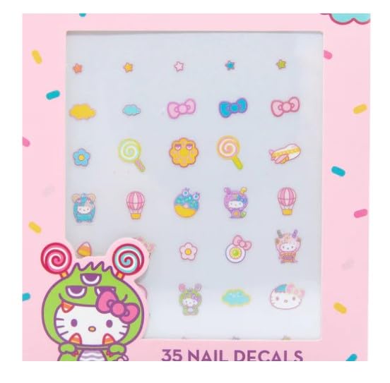 The Creme Shop x Hello Kitty 35 Nail Decals Sweet Tooth Beauty & Personal Care The Crème Shop