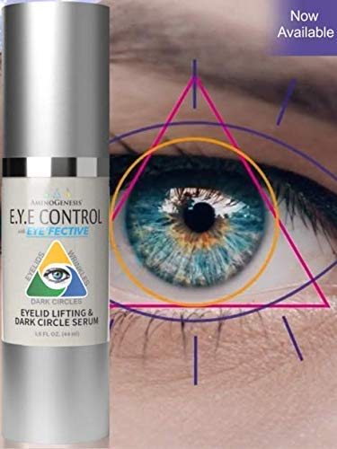 E.Y.E Control with Eye'Fective: Lid Lifting & Dark Circle Serum. New for 2021, Patented Eyelid lifting Plant Derived Formula. Watch Video Beauty & Personal Care AminoGenesis