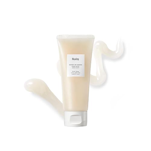 Huxley Secret of Sahara Sleep Mask, Hydrating Overnight Face Mask for Dry and Dull Skin, Korean Skincare with Cactus Extract and Cica, Barrier
