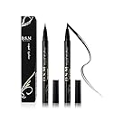 Waterproof Liquid Eyeliner Long Lasting&Smudgeproof Eye Liner 2 Packs Precise Eyeliner Pen for All Day with Slim Tip, Black, by SEILANC