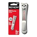 Revlon Catch-All Nail Clipper, Manicure Tool with a Contoured Blade & Built-in Nail Catcher for Mess-Free Grooming, 1 Count