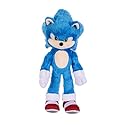 Sonic 3 The Hedgehog The Movie - Official Sega Licensed - Deluxe Sonic Soft Toy - 33cm - Blue Hedgehog - Soft - Realistic Details - Sparkling Eyes…