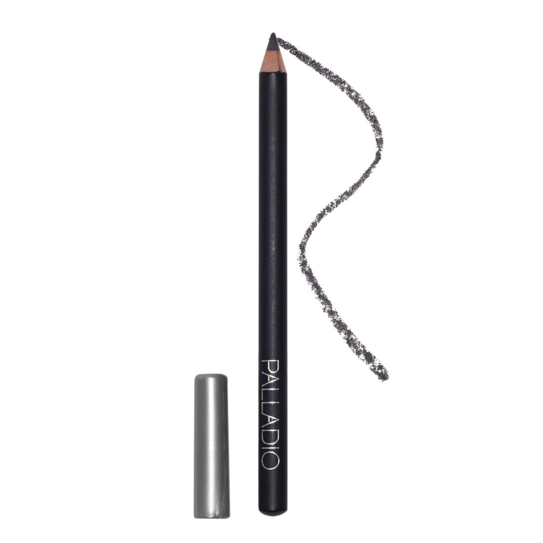 Palladio Wooden Eyeliner Pencil, Thin Pencil Shape, Easy Application, Firm yet Smooth Formula, Perfectly Outlined Eyes, Contour and Line, Long