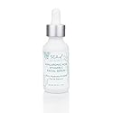 Sea-el Hyaluronic Acid & Vitamin C Facial Serum Drops Firming Hydration & Glow Anti Aging Face Moisturizer - Daily Wrinkle Diminishing Skin Care
