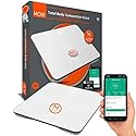MOBI Smart Wi-Fi Body Composition Scale with App Analysis for Health, Fitness and Diet Tracking. Wireless Weight Scale & Quick on-Phone Analysis
