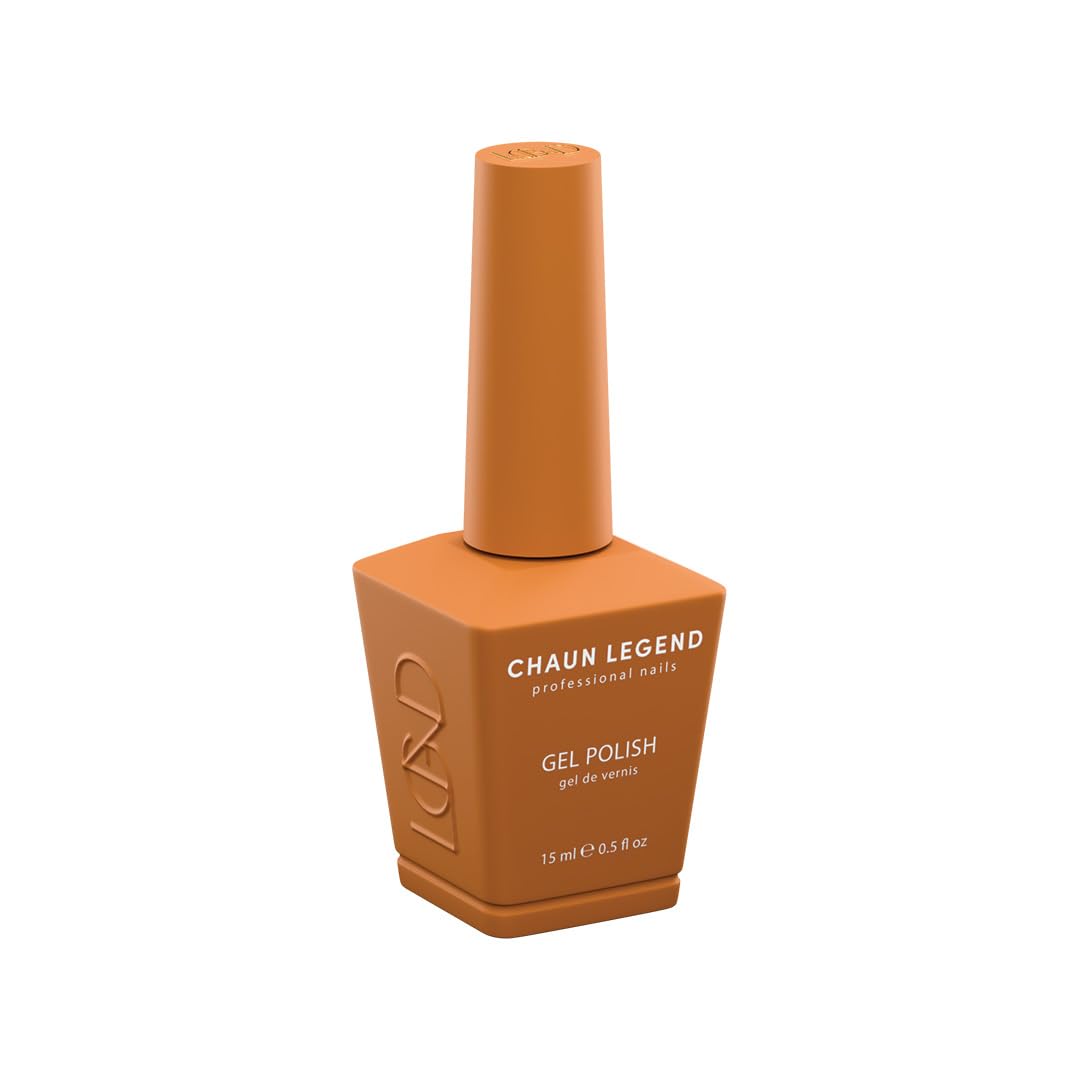 Chaun Legend Gel Nail Polish | One Night Stand LG5200 (caramel nude with shimmer) | Soak Off UV LED Cure Gel Polish High Gloss 15ml Beauty & Personal Care Chaun Legend Professional Nails