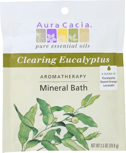 Eucalyptus Harvest Mineral Bath Salts 2.5 Ounces (Pack of 24)24 Beauty and Personal Care Aura Cacia