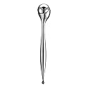 LISAPACK Metal Eye Cream Roller Wand, Face Massage, Facial Massager for Applicator, Reduce Puffiness