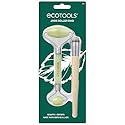 EcoTools Beauty Skin Care Tool Jade Facial Roller and Eye Roller Duo, Face Roller and Massager, Skincare and Sculpting Tool, Reduces Under Eye