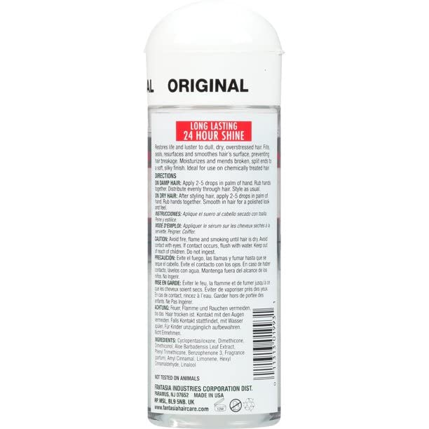 Fantasia Hair Polisher Daily Hair Treatment, 6 oz (Packs of 2)