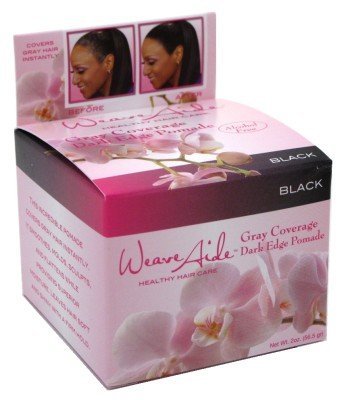Swing It Weave Aide Gray Coverage Pomade, Black, 2 Ounce