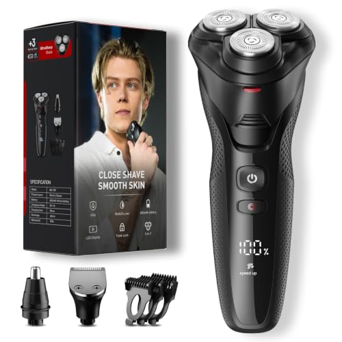rategist ??-????-?? Electric Razor for Men: IPX7 Waterproof Electric Shavers for Men - Adjustable One Touch Acceleration, Professional Results at Home Beauty and Personal Care rategist Default Title