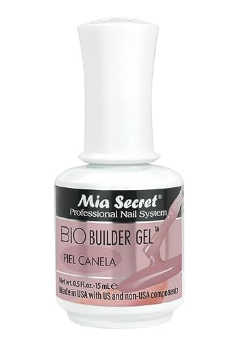 Mia Secret Professional Nail System Bio Builder Gel Polish - 0.5 fl oz. (Piel Canela) Beauty & Personal Care Mia Secret