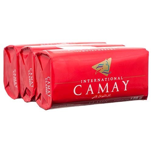 Camay Softly Scented Bath Bar Classic Soap, Pink, Ginger, 4.4 Ounce (Pack of 12)