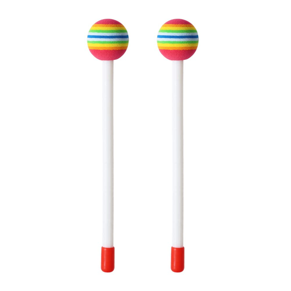 Ubblove 8" Floor Tom Drum for Kids – Percussion Music Toy with 2 Mallets, Black, Perfect Birthday & Christmas Gift for Children