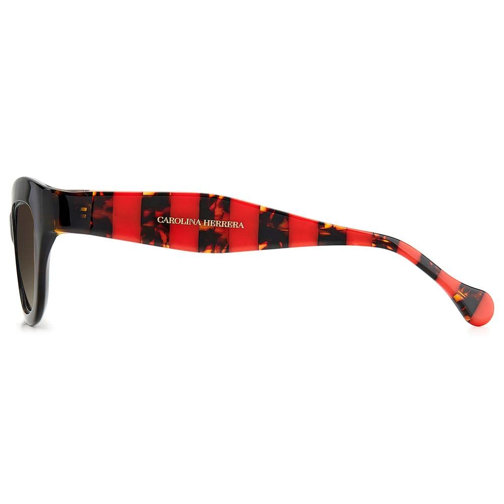 Carolina Herrera Brown Gradient Cat Eye Ladies Sunglasses HER 0086/S 0O63/HA 51