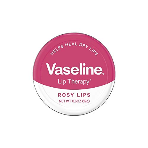 Vaseline Lip Therapy Lip Balm, Rosy Lips 0.6 oz (Pack of 11)
