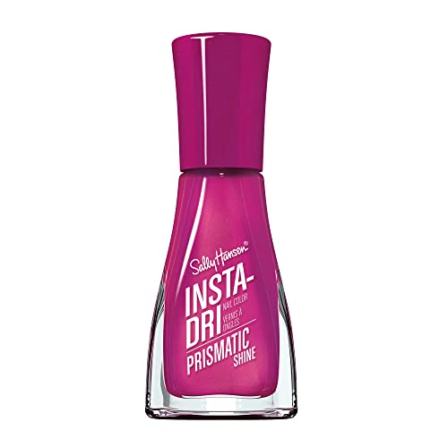 Sally Hansen Insta-Dri®,The Future Is Fushia, Quick Dry, Long Lasting, Streak-Free Shine, Pink Nail Polish