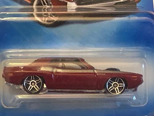 2008 Hot Wheels Web Trading Cars Burgundy '70 Dodge Challenger HEMI w/ PR5s (17 of 24) #93/196